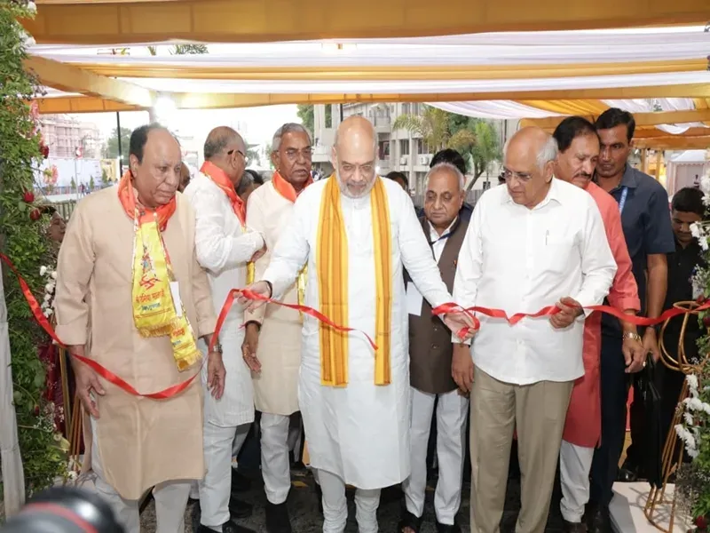 Amit Shah inaugurates 1,600-student hostel at Maa Umiya Dham, Ahmedabad