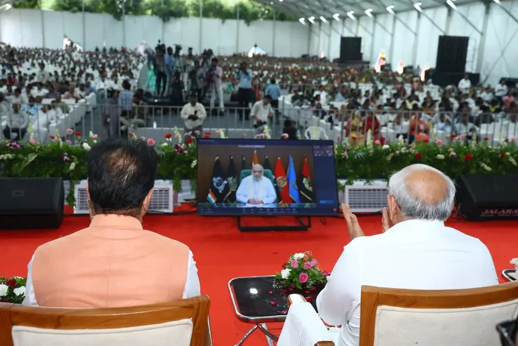 Amit Shah launches ₹815 crore projects in Gujarat: bridges, barrages, health centres