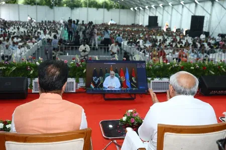 Amit Shah launches ₹815 crore projects in Gujarat: bridges, barrages, health centres