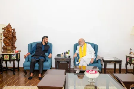 Amit Shah meets Nepal's RSP delegation led by Rabi Lamichhane in Delhi