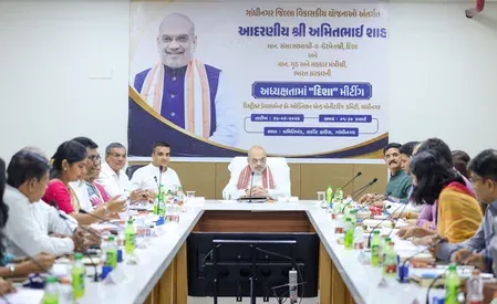 Amit Shah reviews Gujarat rain crisis, assures Centre's full support to CM Patel