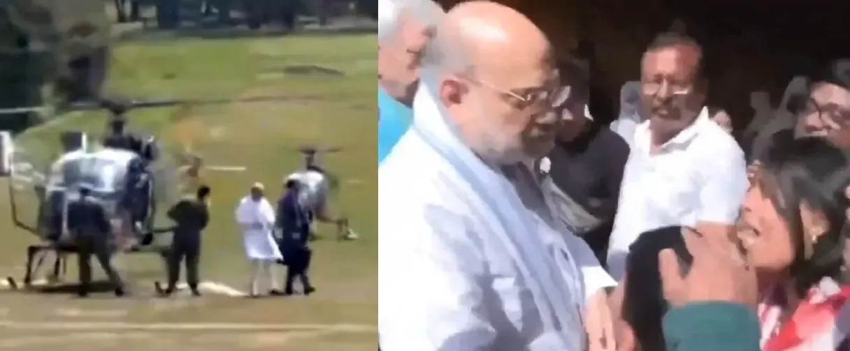 Amit Shah Visits Pahalgam Terror Attack Site, Meets Victims