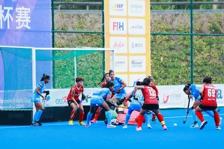 How Did the Indian Women’s Hockey Team Start Their Asia Cup Campaign?