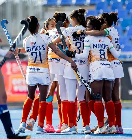 Deepika's brace fires India women to 3-2 comeback win over USA in Nations Cup