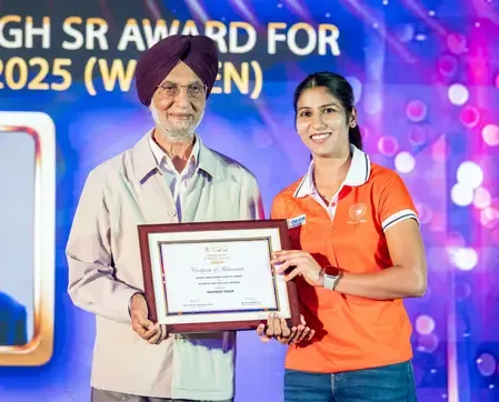 Navneet Kaur Reflects on Teamwork After Winning Player of the Year Award