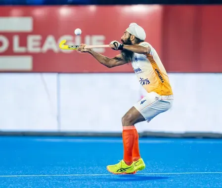 Hockey India Honors Jarmanpreet Singh for 150 International Caps Achievement