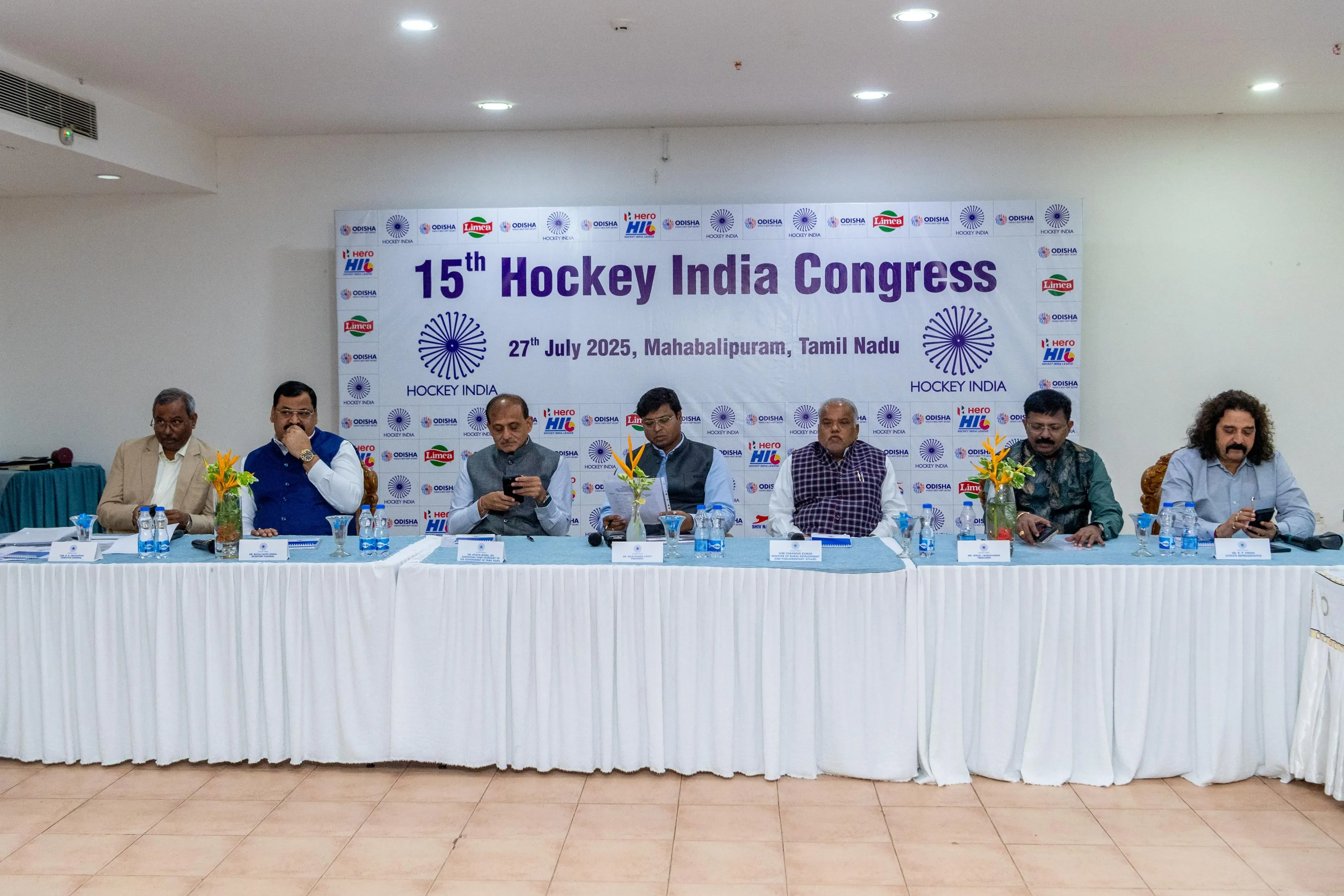 What Did Hockey India Unveil at the 15th Congress in Mahabalipuram?