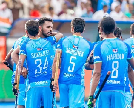Who are the 33 players in Hockey India's Core Probable Group for the FIH Pro League?
