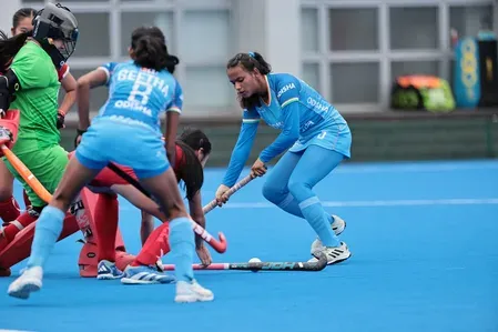India women crush Singapore 25-0, top Pool A at U18 Hockey Asia Cup
