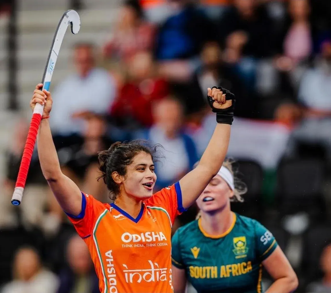 भारतीय महिला हॉकी टीम ने साउथ अफ्रीका को 6-1 से रौंदा, FIH वर्ल्ड कप 2026 के पूल-डी में शीर्ष पर
