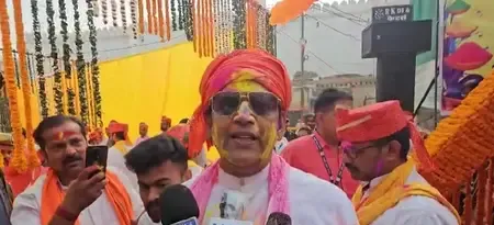 BJP MP Ravi Kishan Promotes Unity and Tradition During Holi
