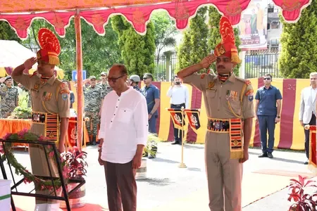Tributes Honor BSF Constable Mithun Mandal Who Fell in Manipur