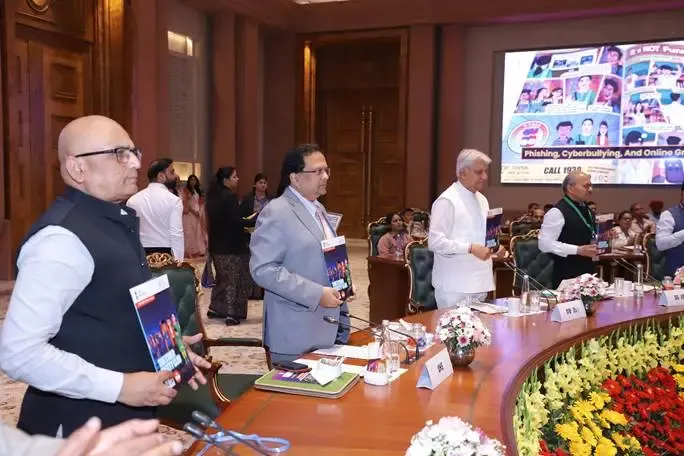 Union Home Secretary Govind Mohan Advocates for National Strategy to Protect Women and Children from Digital Crimes