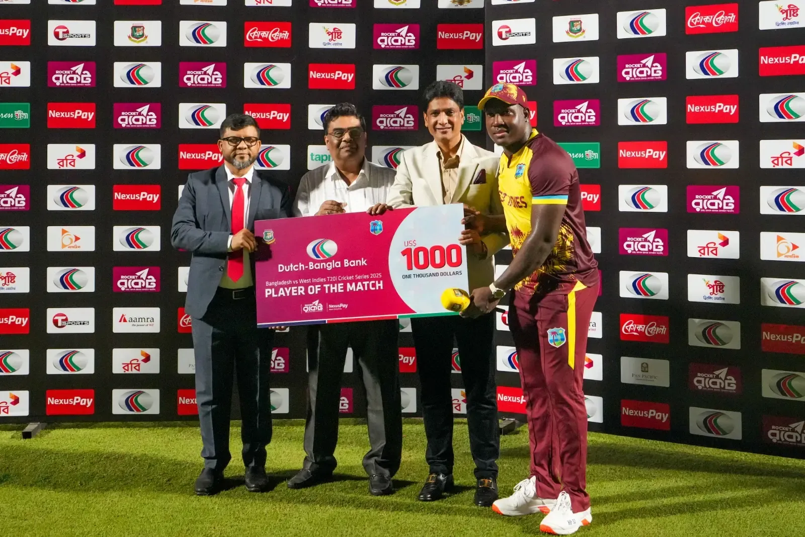 How Did Hope and Powell Lead West Indies to a 16-Run Triumph Over Bangladesh?