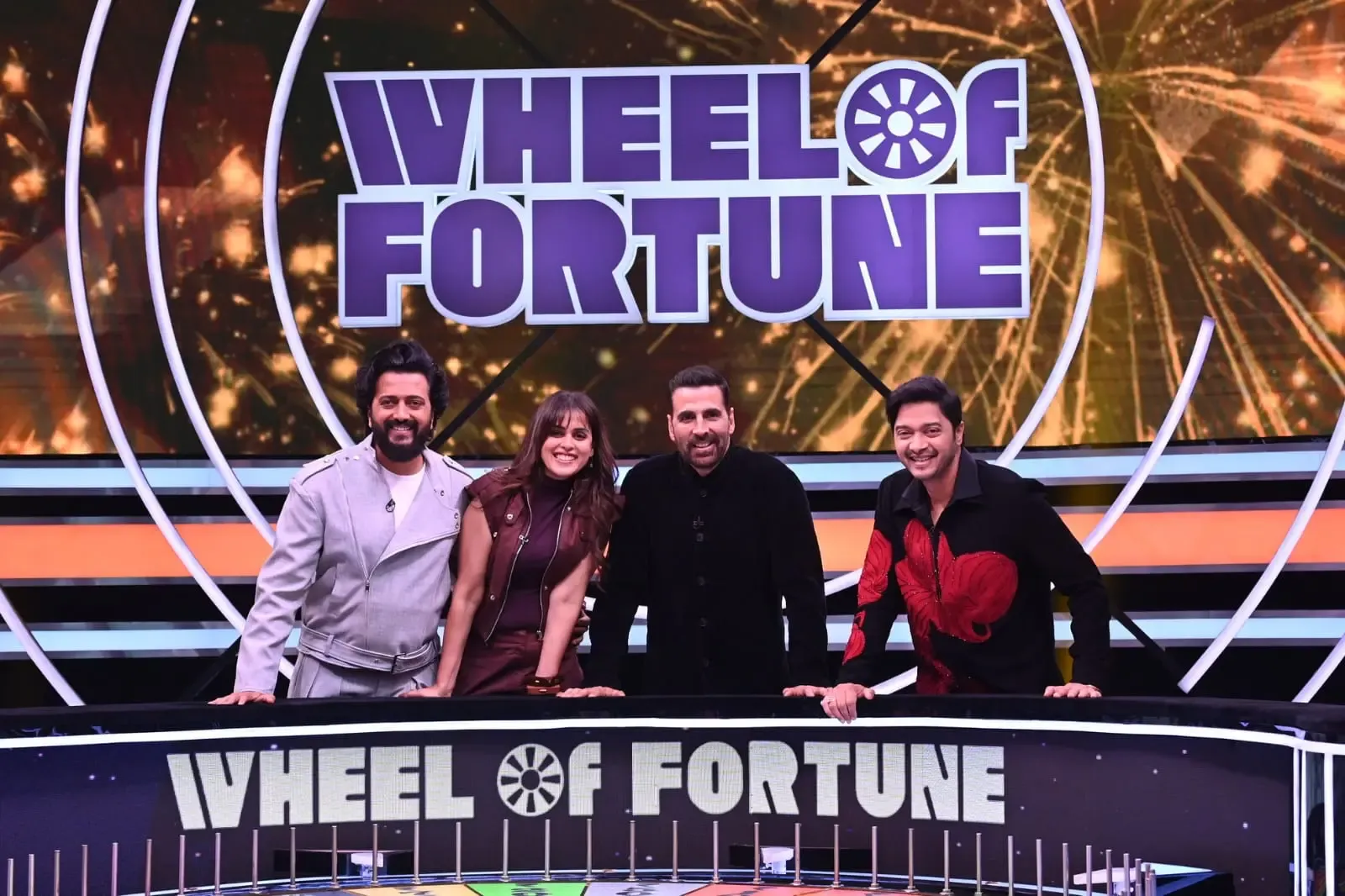 Did Housefull 2 Stars Akshay Kumar, Riteish Deshmukh, and Shreyas Talpade Reunite on Wheel of Fortune?