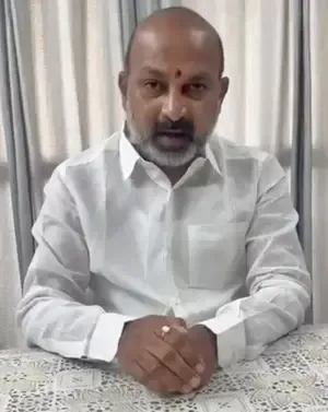 MoS Bandi Sanjay Questions Padma Award for Gaddar