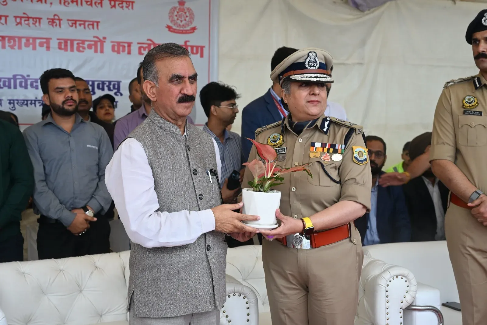 HP CM flags off 46 new fire rapid-response vehicles from Shimla