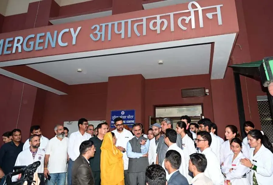 HP CM Office inspects Chamba Medical College facilities