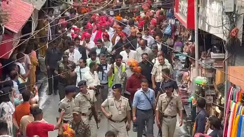 HP CM Office joins Minjar Mela 2026 sacred procession in Chamba