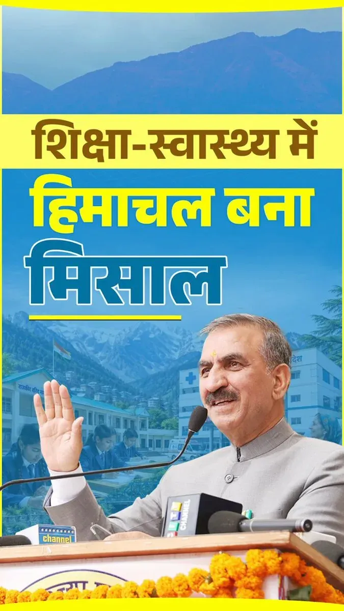HP CM Office: State Jumps to 5th in Education Quality