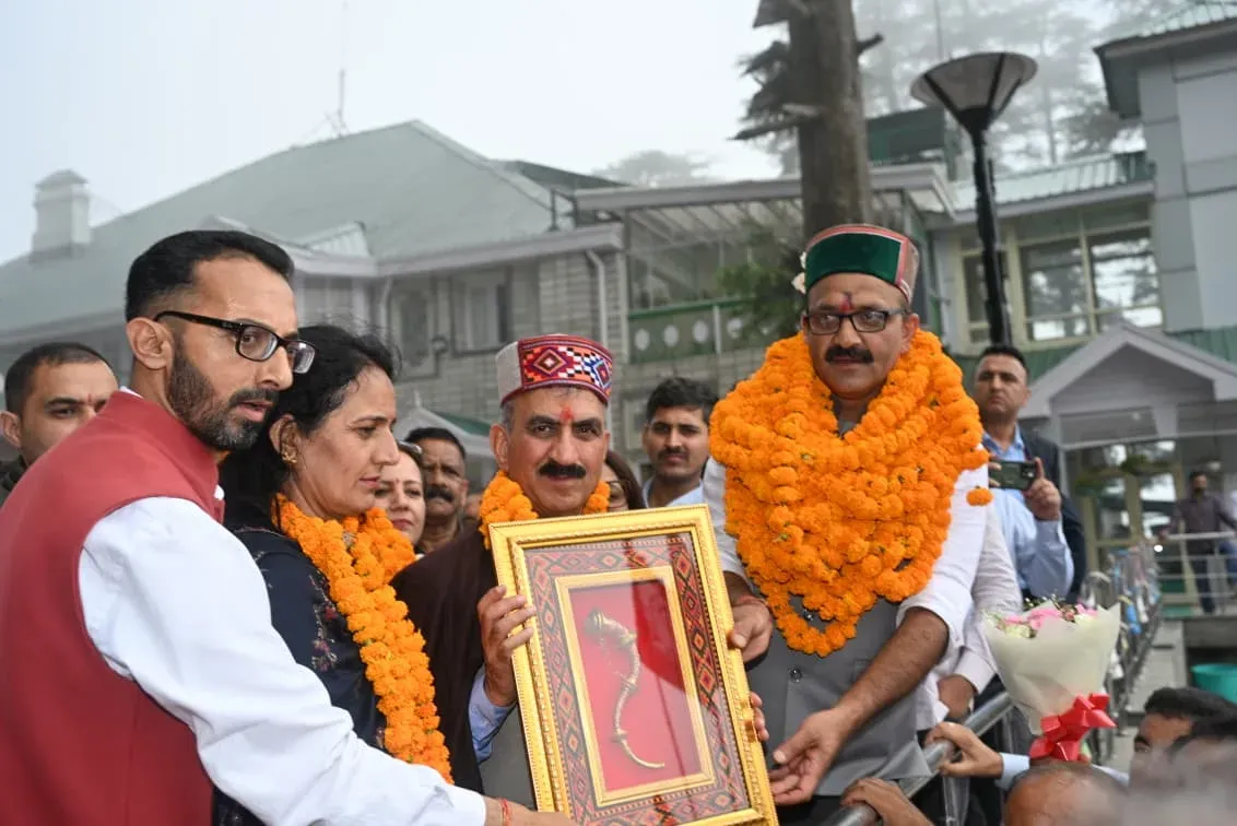 HP CM Office Welcomes New SDMA Vice President Deepak Rathour