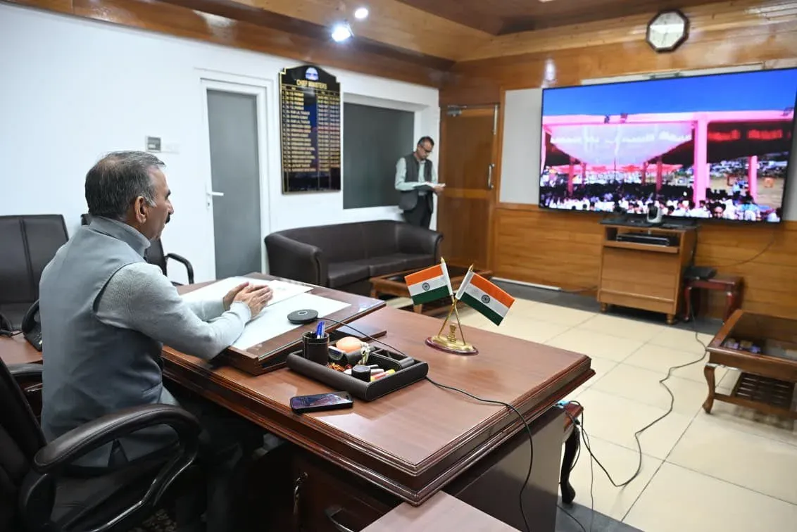 HP CM's Office Addresses Anti-Chitta Walkathon in Shahpur