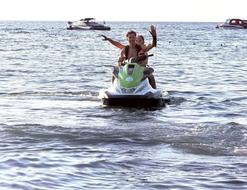 Did Hrithik Roshan Just Take His Mother on a Jet Ski Adventure?