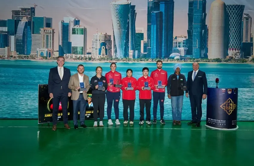 क्या हू खेई और सुन युजी को आईएसएसएफ वर्ष के सर्वश्रेष्ठ पुरुष और महिला पिस्टल एथलीट चुना गया?