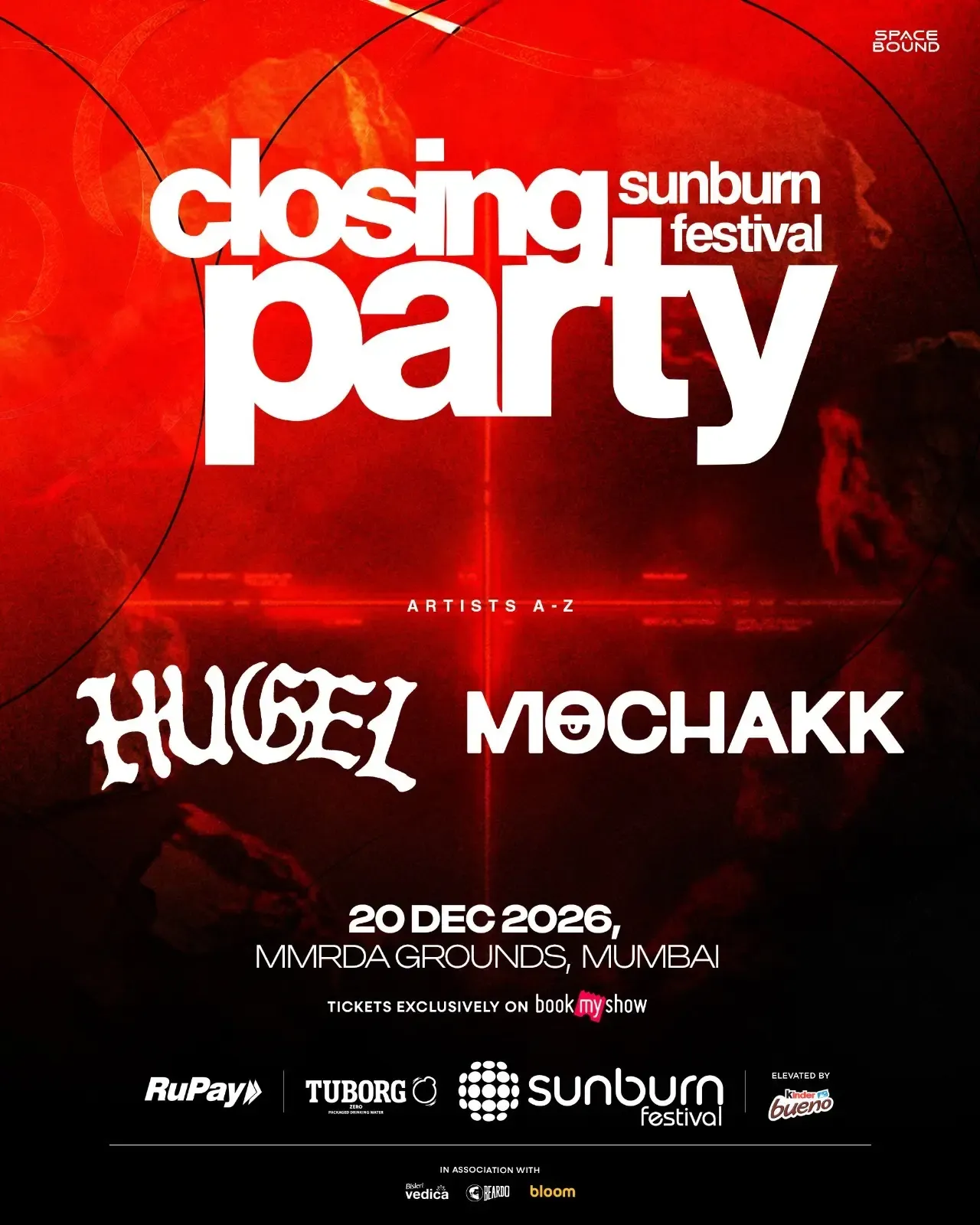 Hugel and Mochakk headline Sunburn Festival 2026 Closing Party on Dec 20