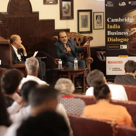 Acharya Prashant at Cambridge Union: Inner life is climate's missing variable