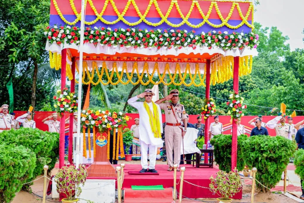 Tripura CM Manik Saha: Humanity and professionalism define police duty