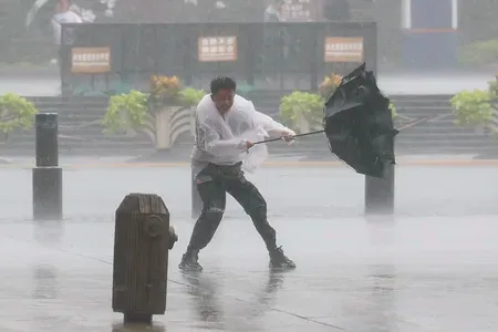 Typhoon Dolphin forces 380,000 evacuations in eastern China, disrupts transport