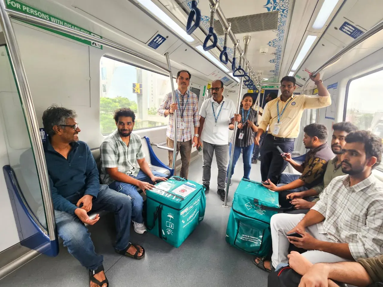 Hyderabad Metro ferries donor heart, lungs 14 km in 25 minutes