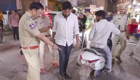 Hyderabad police seize 2,149 vehicles in number plate crackdown