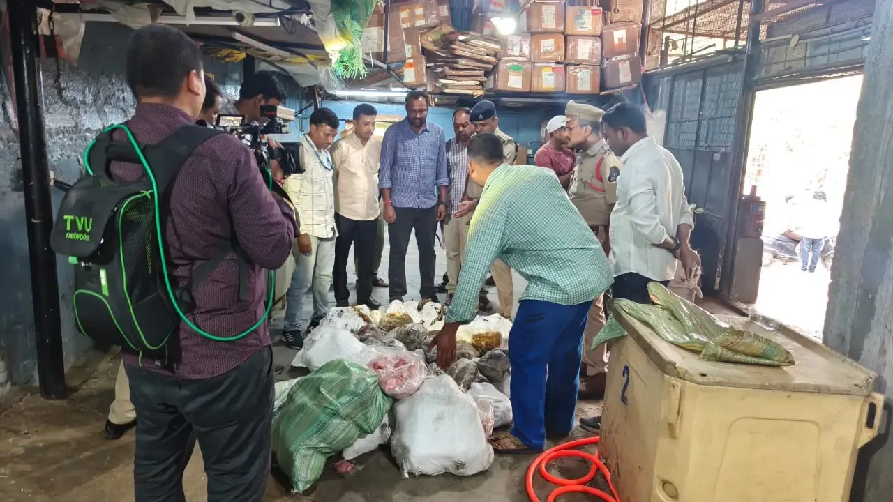 Hyderabad Police Uncover 12 Tonnes of Stale Offal in Major Food Safety Raid