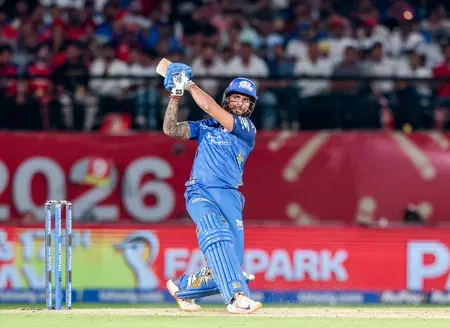 Tilak Varma's unbeaten 75 powers MI past PBKS in IPL 2026 thriller