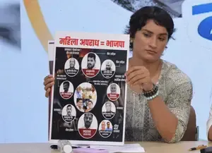 I am one of the six victims who filed sexual harassment complaint against Brij Bhushan: Vinesh Phogat 