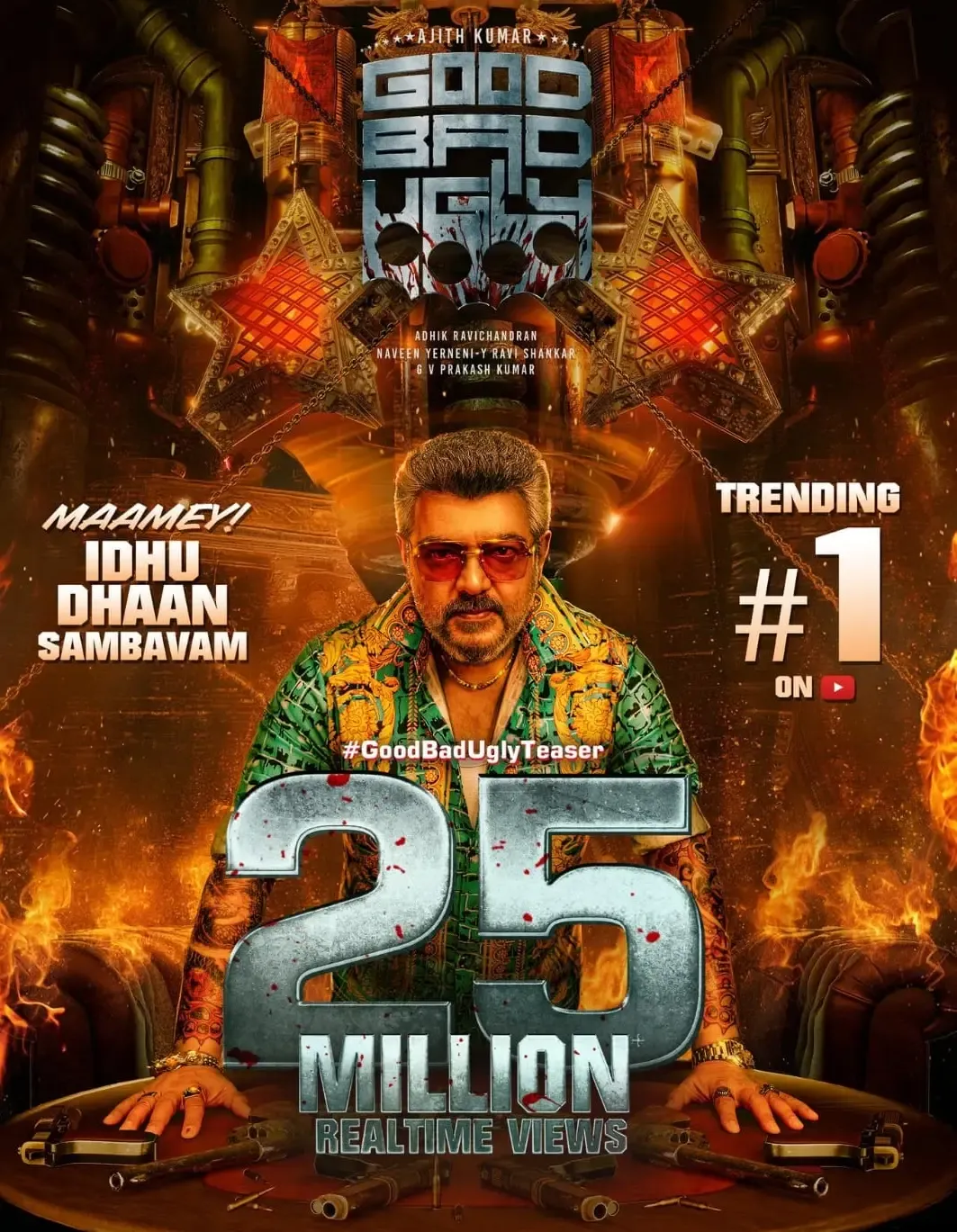 Adhik Ravichandran Shares His Passion for Ajith Kumar in 'Good Bad Ugly'