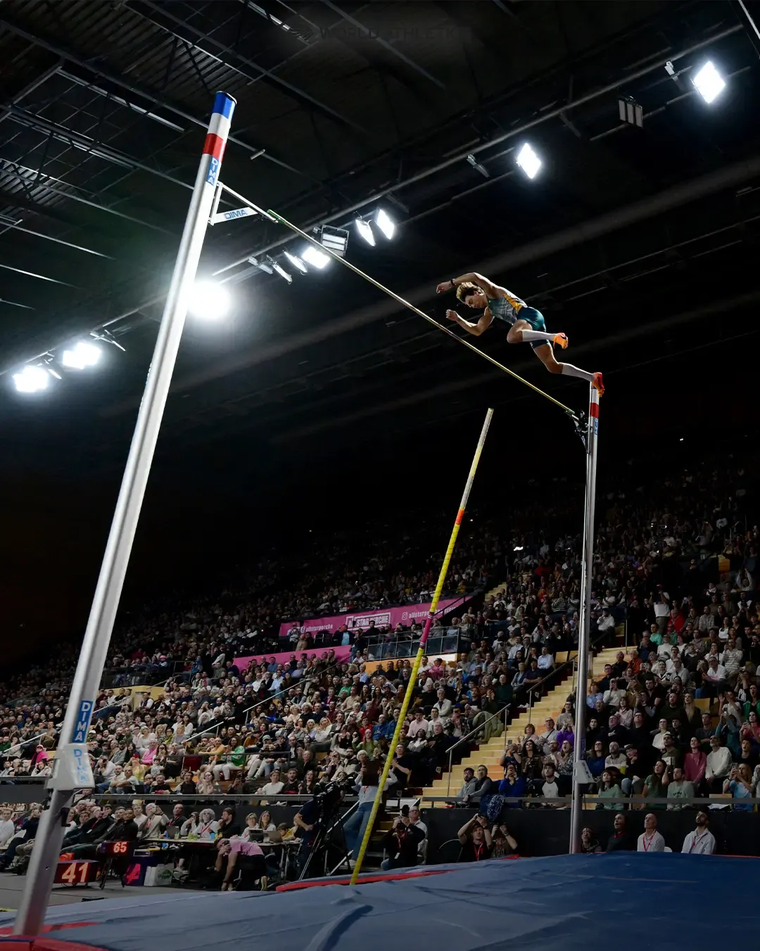 Duplantis Exclaims 'I Just Did It' After Breaking Pole Vault World Record for the 11th Time