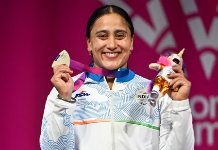 Harjinder Kaur wins CWG 2026 silver in 69kg weightlifting with 227kg lift