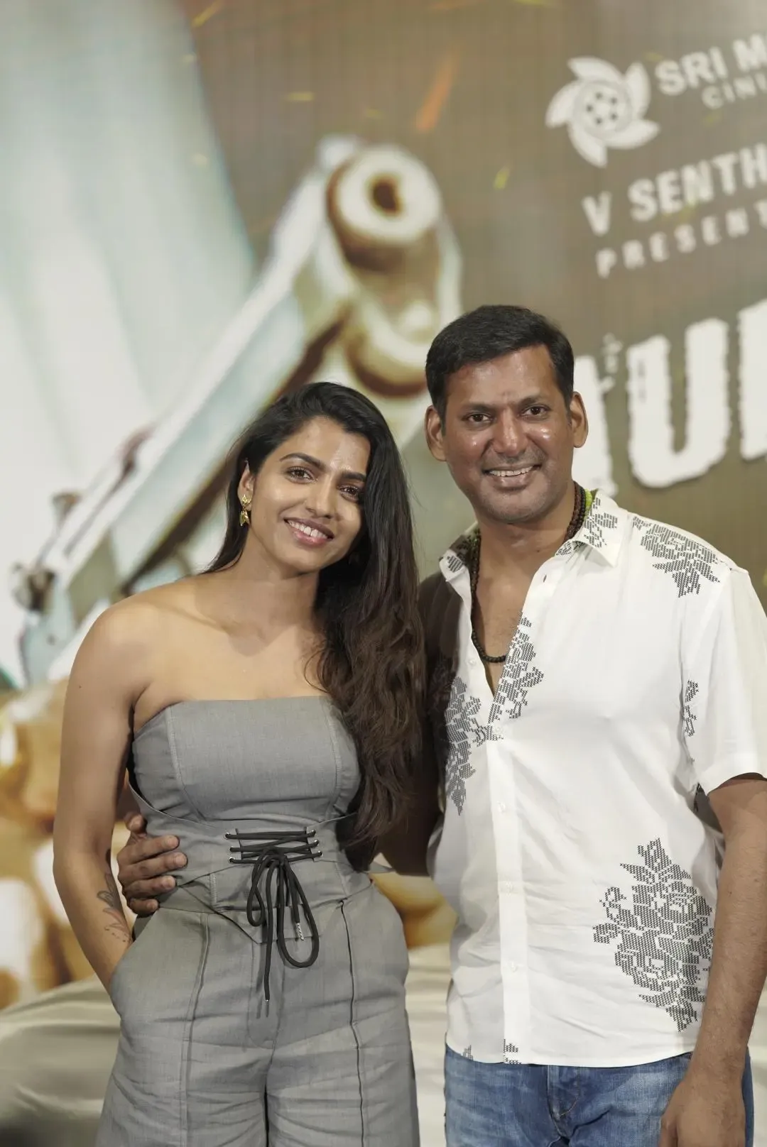 Did Actor Vishal Just Declare His Love for Sai Dhanshika and Set a Wedding Date?