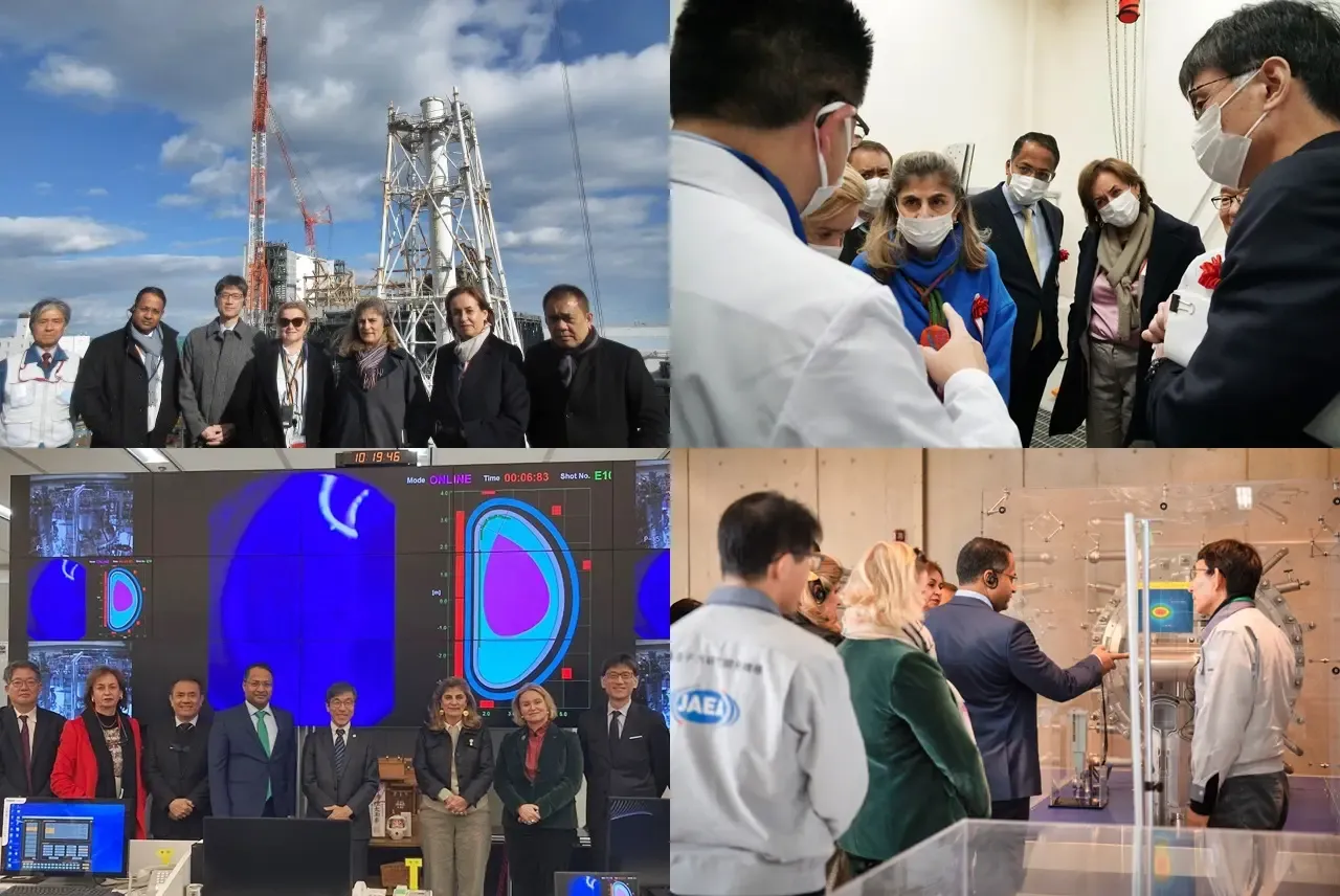 IAEA Board of Governors Members Tour Japan to Explore Nuclear Energy for Peaceful Purposes