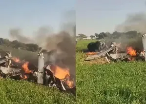 IAF Mirage 2000 Aircraft Crashes in Shivpuri; Pilots Unharmed