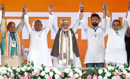 आईएएनएस-मैटराइज एग्जिट पोल : बिहार में एनडीए को स्पष्ट बहुमत, इंडी गठबंधन को करारा झटका