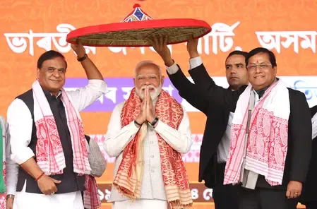 असम विधानसभा चुनाव: भाजपा को बहुमत, कांग्रेस को बड़ा झटका