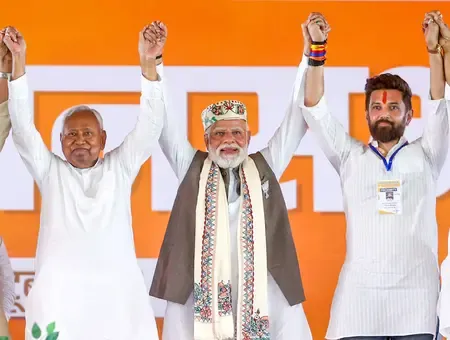 आईएएनएस-मैटराइज सर्वे : बिहार में एनडीए को 'बंपर' बहुमत, अकेले भाजपा को 80 से ज्यादा सीटें