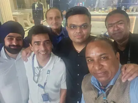 Joyous Celebrations at Eden Gardens: ICC Chair Jay Shah and BCCI Officials Revel in India's Victory Over West Indies