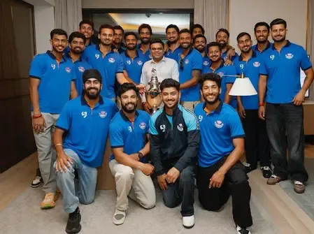 Jay Shah Celebrates Jammu & Kashmir's Historic Ranji Trophy Win
