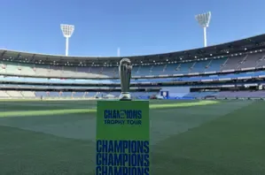 Completion of the ICC Champions Trophy 2025 Trophy Tour in Australia