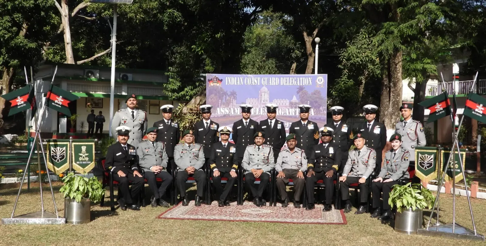 What Insights Did the ICG Delegation Gain During Their Visit to Assam Rifles?